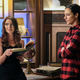 Zari (Tala Ashe) tries to figure out the time loop with a real incarnation of Gideon (Amy Louise Pemberton).